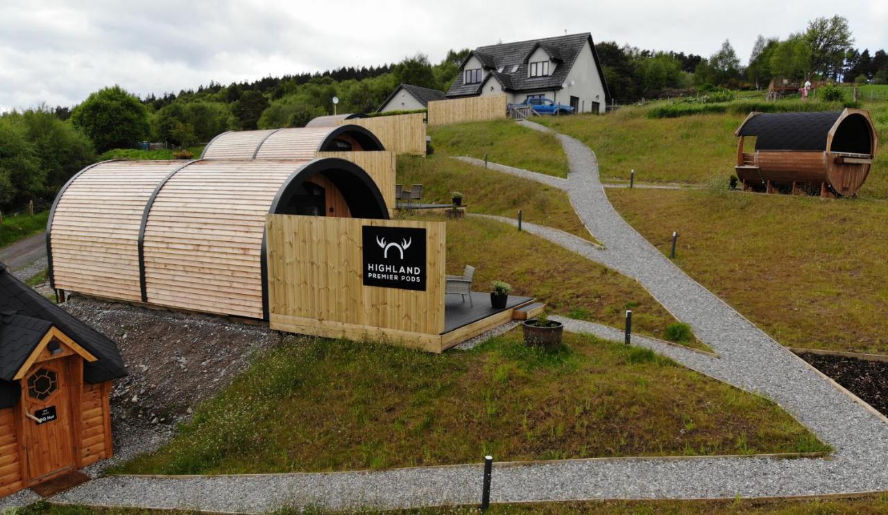 比尤利Highland Premier Glamping Pods别墅 外观 照片