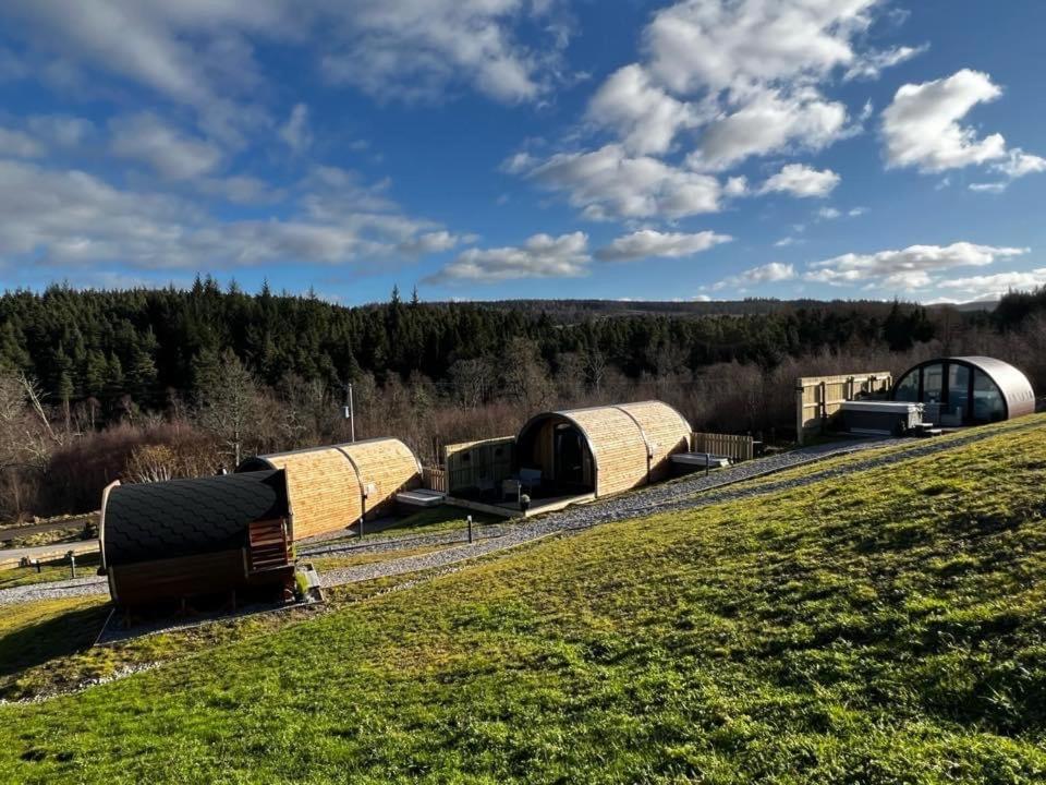 比尤利Highland Premier Glamping Pods别墅 外观 照片