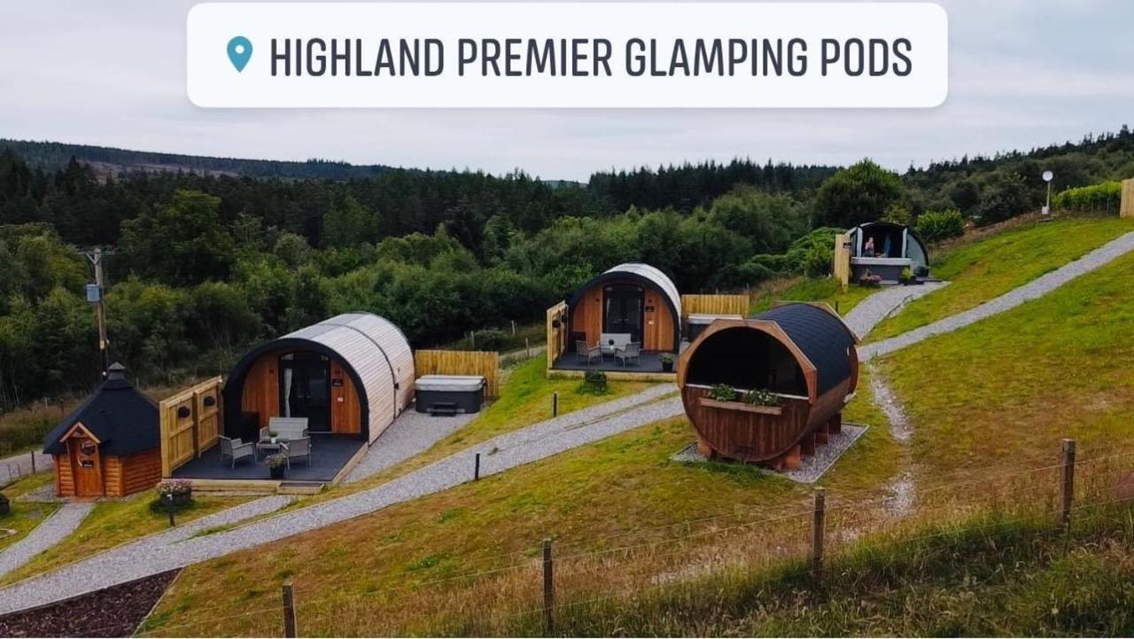 比尤利Highland Premier Glamping Pods别墅 外观 照片